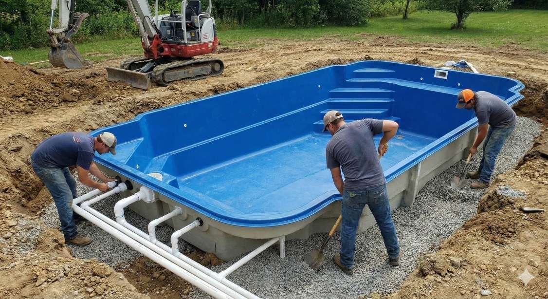 fiberglass pool installation near me
