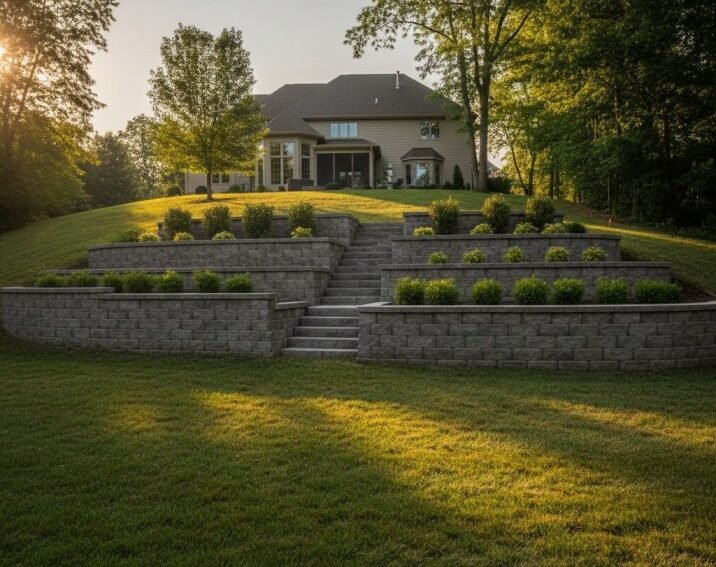 Durable Retaining Walls Built in Ballwin