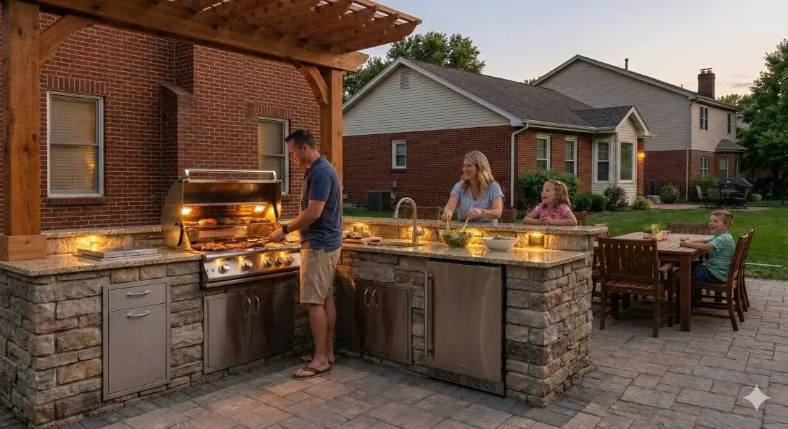 outdoor kitchen contractors