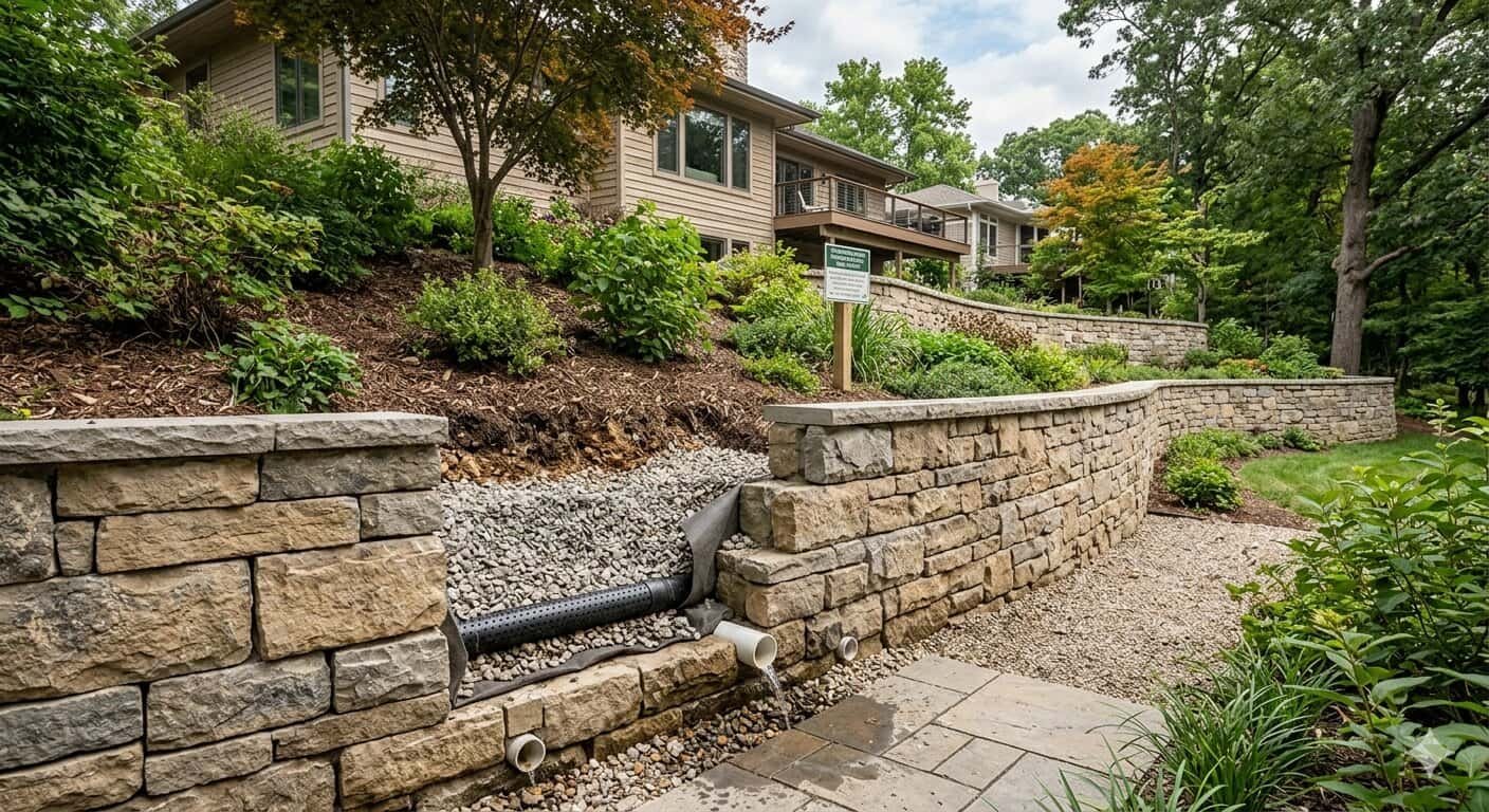 Proper Drainage & Engineering for Long-Lasting Walls