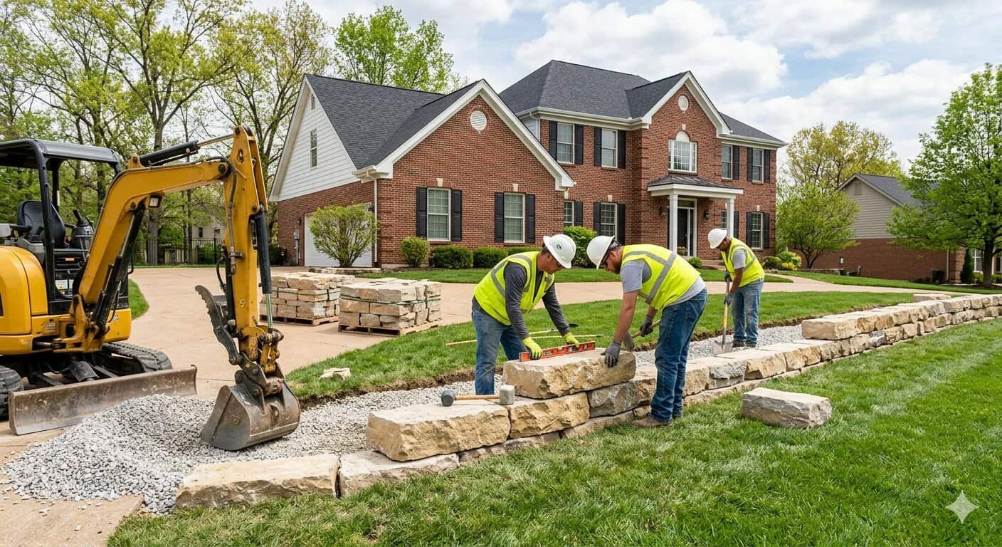 Retaining Wall Installation Cost in Frontenac — What to Expect