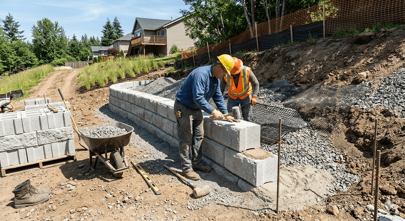 Retaining Wall Installation Cost in Wildwood – What You Should Know