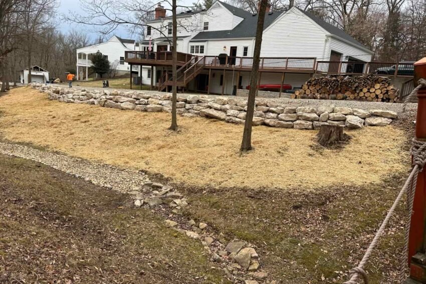 Retaining wall Installation St Louis