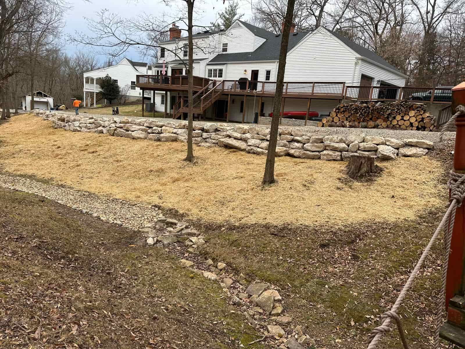 Retaining wall Installation St Louis