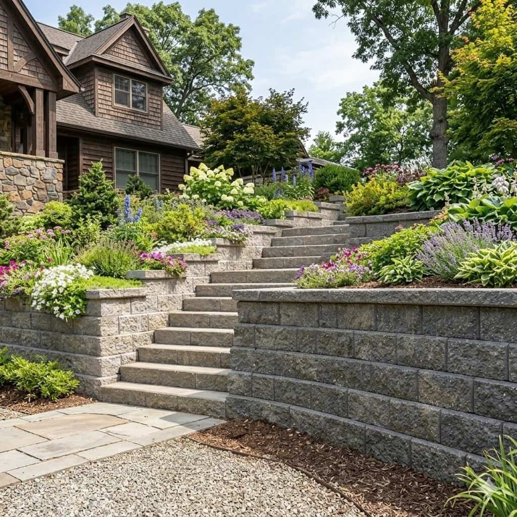 Retaining wall St louis