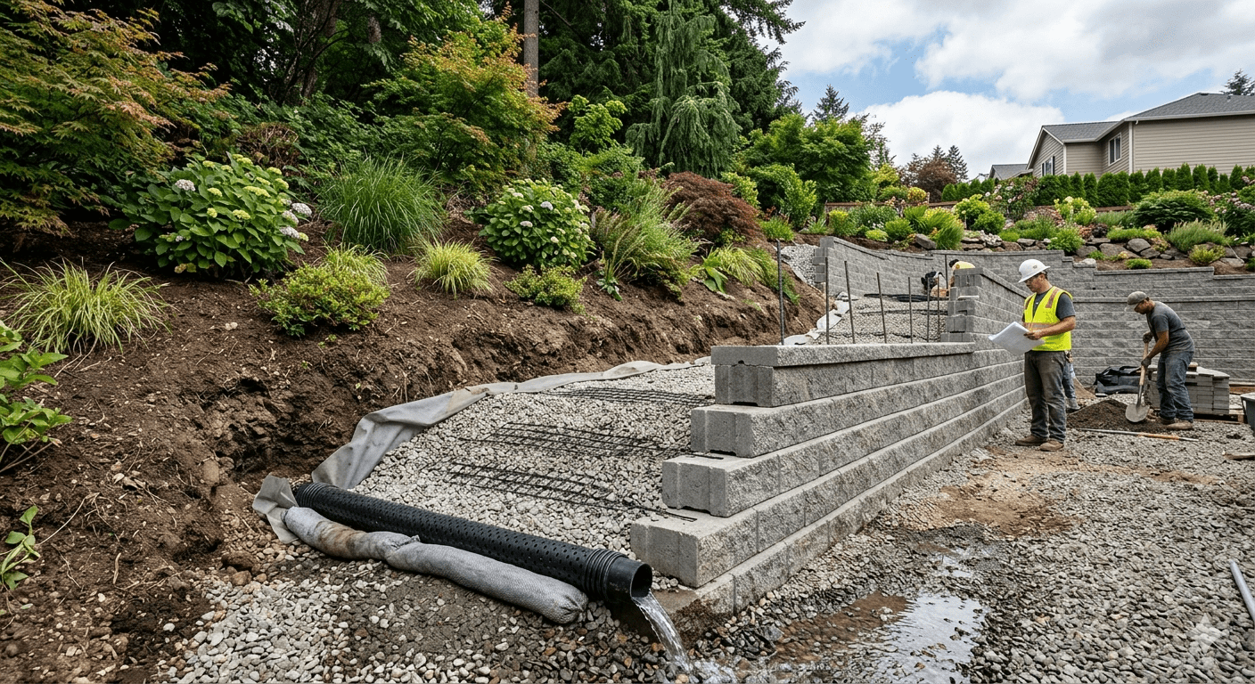 Why Drainage & Engineering Matter for Your Retaining Wall